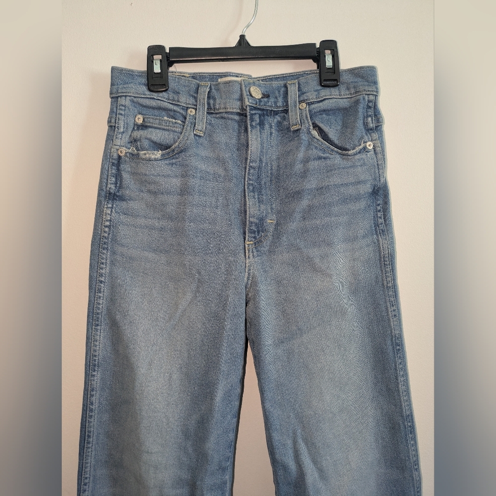 AMO Tricia Wide Straight Jeans In Joyous Size 27 $290 Shopbop - Picture 7 of 11